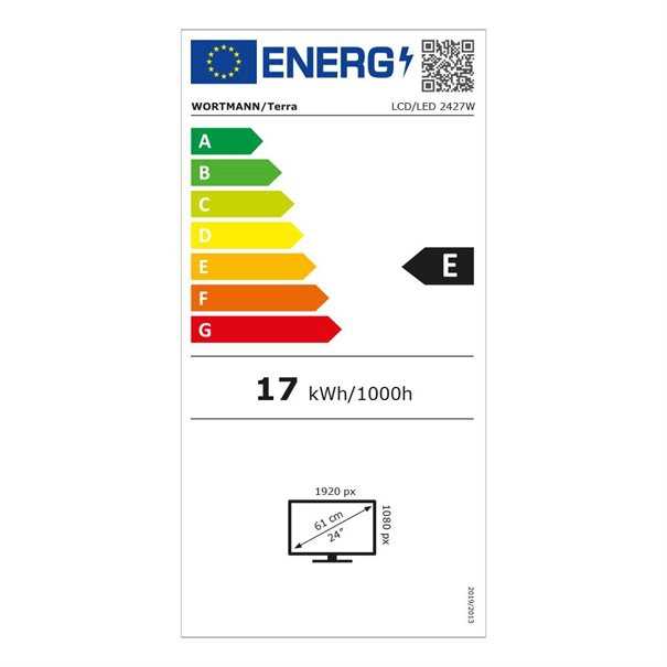 TERRA LCD/LED 2226W black HDMI GREENLINE PLUS